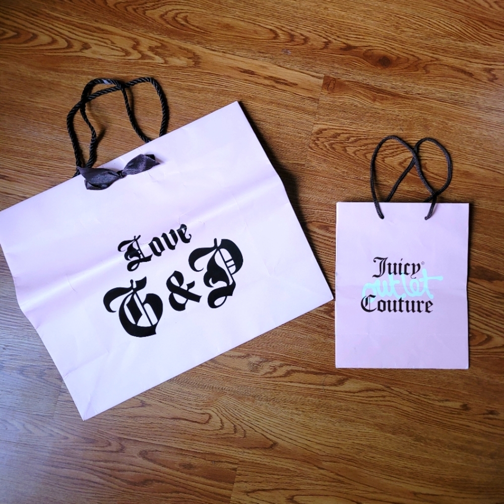 Juicy Couture gift bags